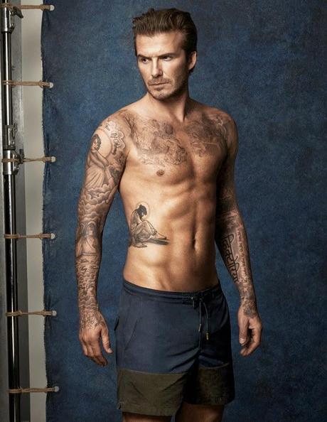 David Beckham nous donne chaud avec sa collection de maillots de bain pour H&M...