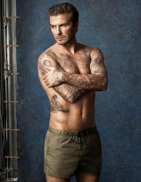 David Beckham nous donne chaud avec sa collection de maillots de bain pour H&M...