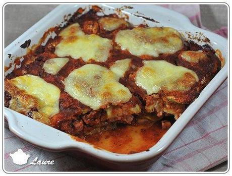 Courgette à la parmigiana