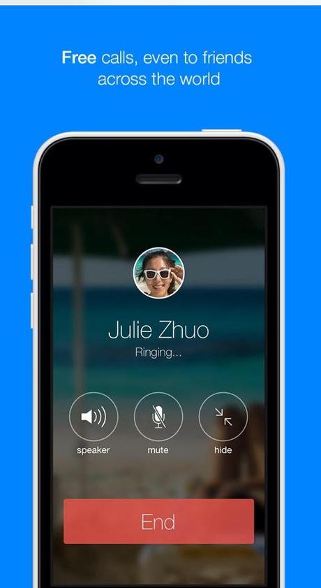 Mise à jour de l'appli Messenger : les appels gratuits sont maintenant possibles