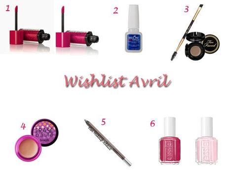 Wishlst Avril 2014