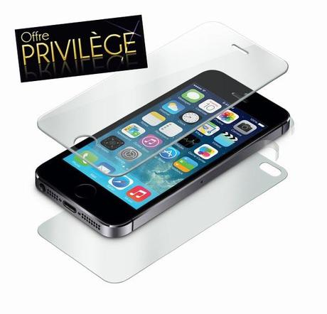 Offre privilège : -33% sur la protection en verre trempé USG Impossible pour iPhone 5 et 5S