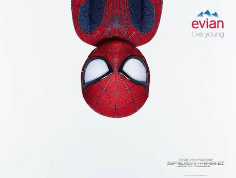 Allo, à l’eau, les super-héros? Evian rajeunit Spider-Man