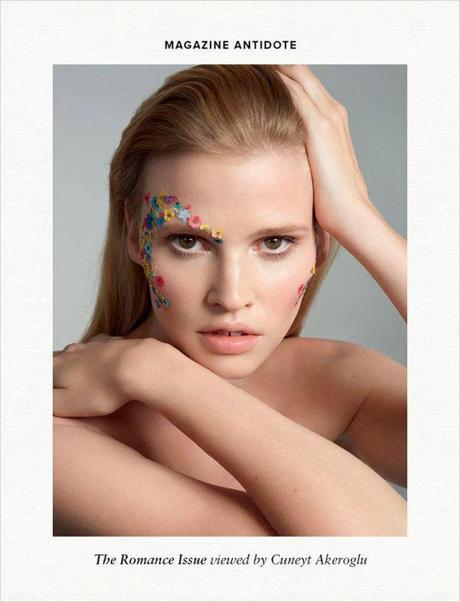 Lara Stone by Cuneyt Akeroglu for Antidote Magazine April 2014