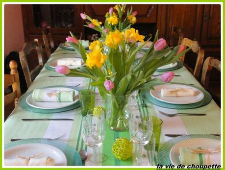table printanière tulipes-10