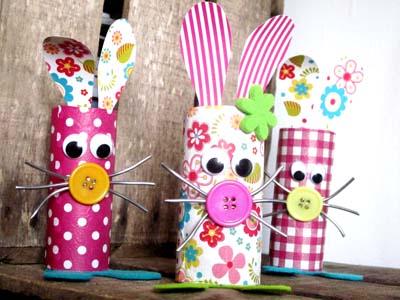 Préparer Pâques avec les enfants : des lapins en origami et des tee-shirt à colorier