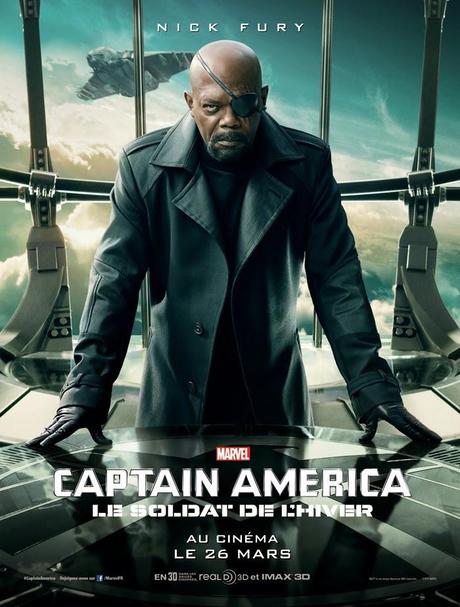 Affiche Captain America 2 - Nick Fury