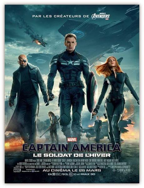 Affiche officielle FR Captain America: le Soldat de l'Hiver