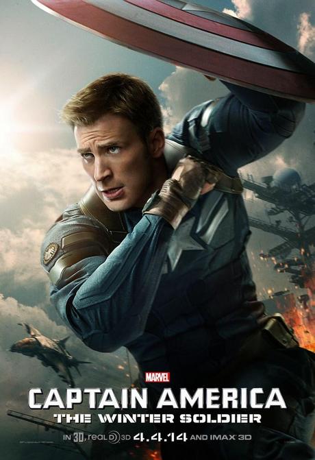 Affiche US Captain America 2 - Steeve Roger (2)
