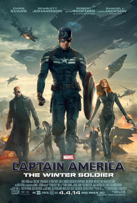 Affiche officielle US Captain America: The Winter Soldier