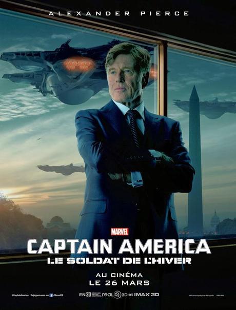 Affiche Captain America 2 - Alexander Pierce