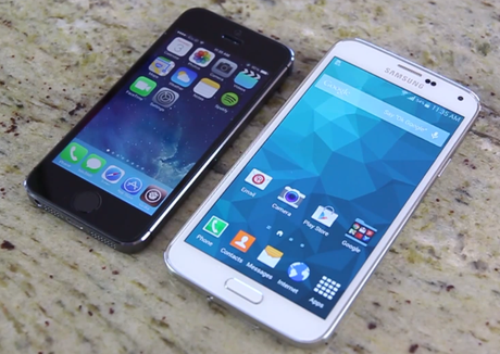 iPhone 5S vs Galaxy S5