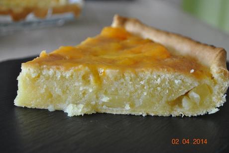 Tarte aux pommes couverte, abricots♥