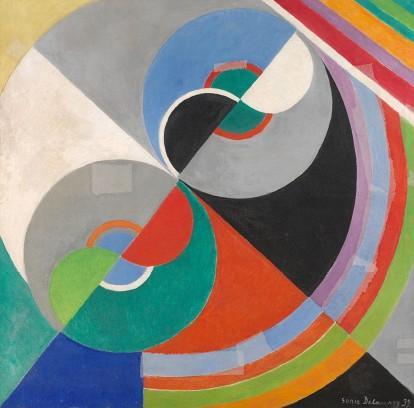 Open museum Sonia DELAUNAY, Rythme couleur 1076