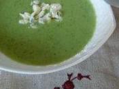 Soupe courgettes bleu d'Auvergne