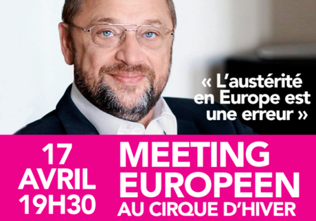 Le 17 avril, meeting européen au Cirque d'Hiver !