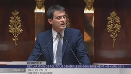 Manuel Valls: «C'est le coeur battant pour la France que je vous demande de m'accorder cette confiance»