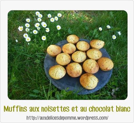 Muffins chocolat noisette