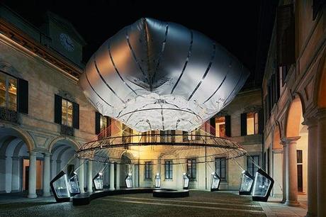 Le Aero-statique Dôme de Nike à Milan durant la Design Week