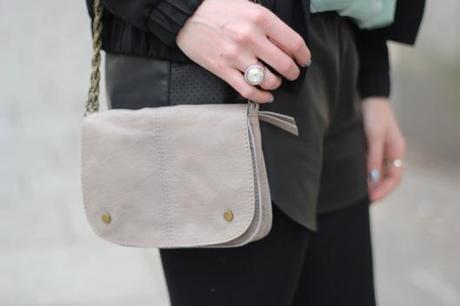 sac cuir pieces