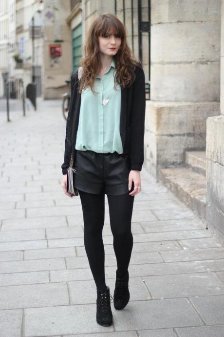 look noir vert