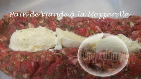 Pain de viande à la Mozzarella 2