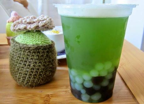 Thé vert et Tapioca...!