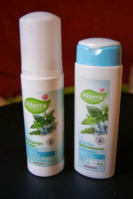 Test : produits visage Alterra à l'extrait de menthe et huiles essentielles de pamplemousse (vegan)