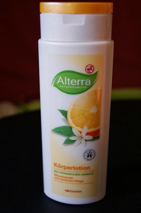 Test : Lotion pour le corps Alterra (vegan)