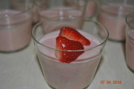 Mousse de fraises¶