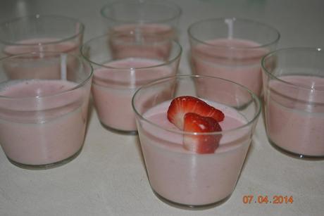 Mousse de fraises¶