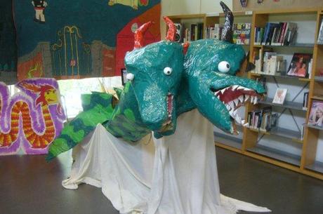 Les dragons de la médiathèque de Lomme