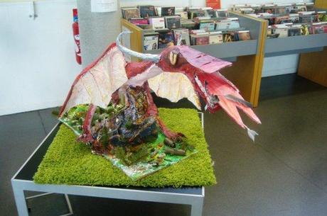 Les dragons de la médiathèque de Lomme