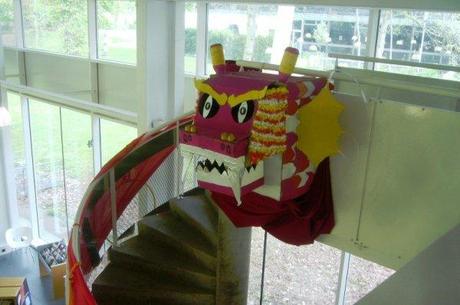 Les dragons de la médiathèque de Lomme