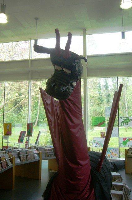 Les dragons de la médiathèque de Lomme