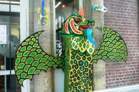Les dragons de la médiathèque de Lomme