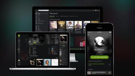 Spotify se revêt de noir sur Mac, iPhone et iPad