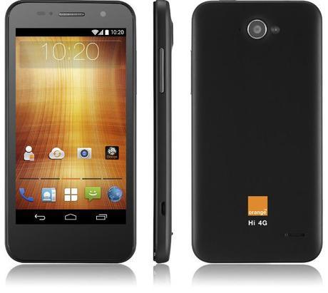 Orange lance son 1er smartphone 4G en marque propre