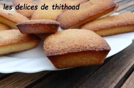 financiers au nutella (ronde interblog)