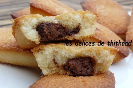 financiers au nutella (ronde interblog)