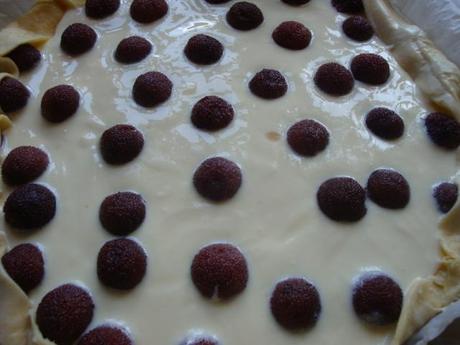 Tarte aux franboises