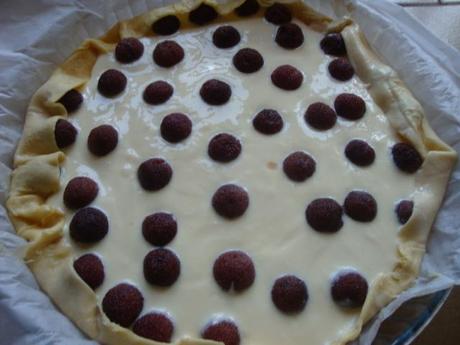Tarte aux franboises