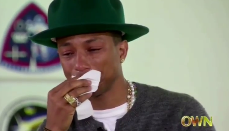 [VIDEO] : « Happy » Makes Pharrell Cry On ‘Oprah Prime’