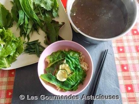 Fondue japonaise à ma façon