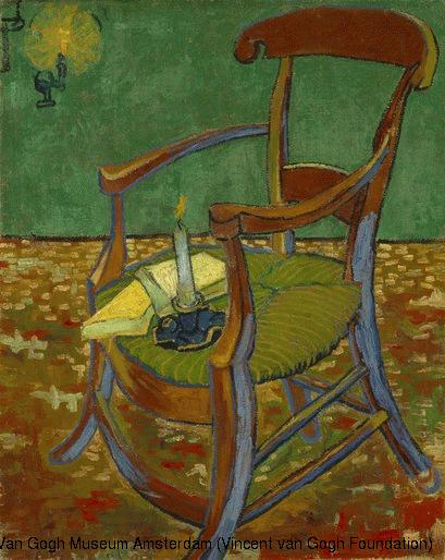 Vinvent Van Gogh - le fauteuil de Gauguin