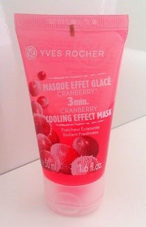 Masque effet glacé cranberry d'Yves Rocher