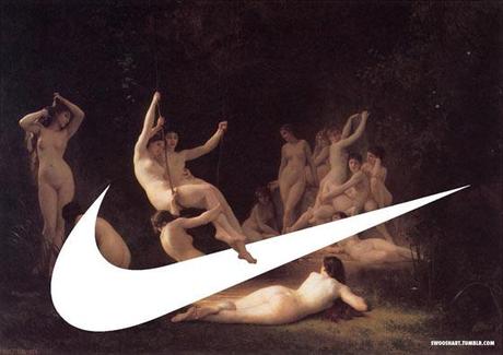 Swoosh art by art director Davide Bedoni