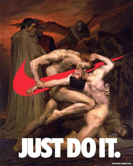 Swoosh art by art director Davide Bedoni