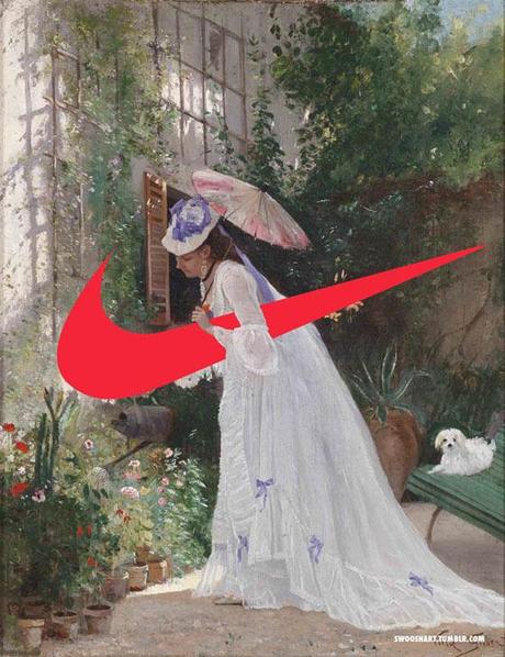 Swoosh art by art director Davide Bedoni