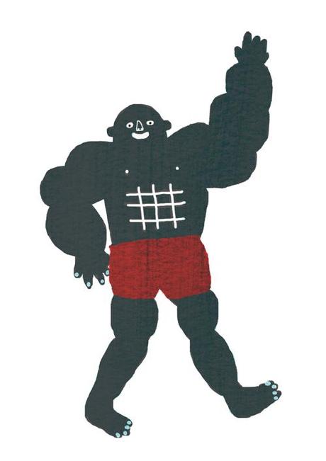 Cet homme musclé rien que pour vous afin de vous dire que...